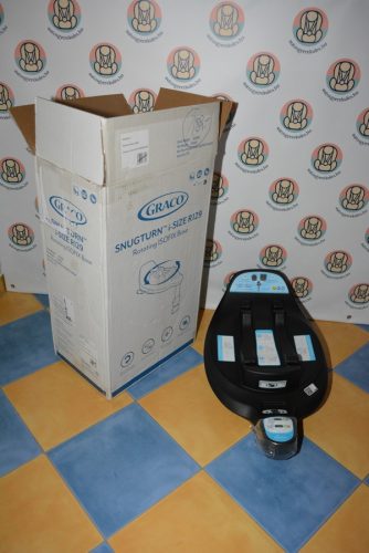 Graco SnugTurn i-Size R129 Black rögzítőtalp gyereküléshez (Új, sosem használt, dobozában)