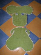 Concord Ultimax nyári huzat zöld - krémfehér szegéllyel