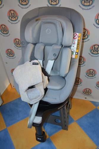 MAXI-COSI Pearl 360 i-Size HIBÁTLAN biztonsági gyerekülés 61-105cm "Authentic Grey" + Familyfix 360 bázistalp + ajándék nyári huzat!