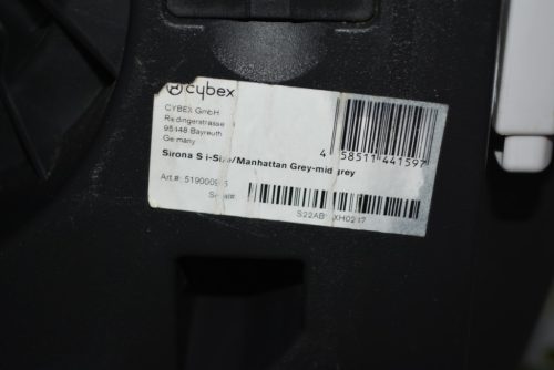 Cybex Sirona S i-size "Manhattan Grey" ÚJSZERŰ reboard gyerekülés