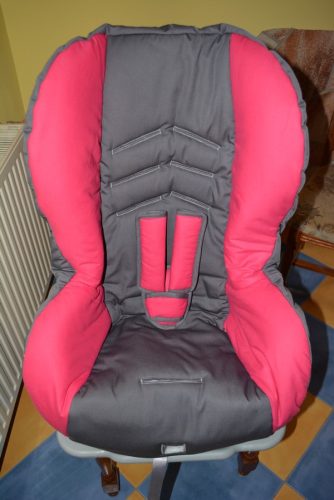 Römer Britax 9-20kg üléshuzat garnitúra szürke - pink betét