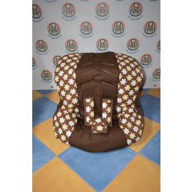    Römer Britax 9-20kg üléshuzat garnitúra barna - barna virágos