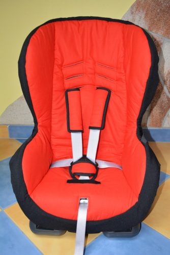 Römer Lord 9-18kg üléshuzat garnitúra piros - fekete külső