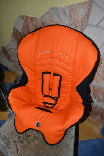 Römer King  Quickfix 9-18kg üléshuzat garnitúra narancssárga - fekete külső