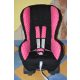 Römer King Quickfix 9-18kg üléshuzat garnitúra fekete - pink pöttyös