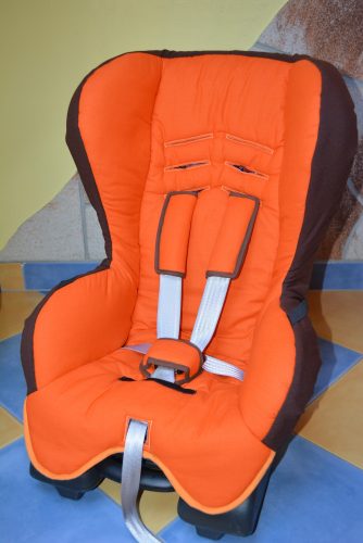 Römer King Quickfix 9-18kg üléshuzat garnitúra narancssárga - barna külső