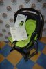 KIDDY Evoluna i-size 2 " Spring Green" + Isofix bázistalp 40-83cm HIBÁTLAN + ÚJ Nyári huzat