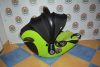KIDDY Evoluna i-size 2 " Spring Green" + Isofix bázistalp 40-83cm HIBÁTLAN + ÚJ Nyári huzat