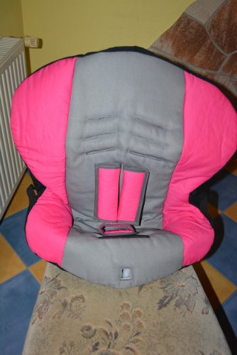 Römer King TS 9-18kg üléshuzat garnitúra szürke - pink - fekete