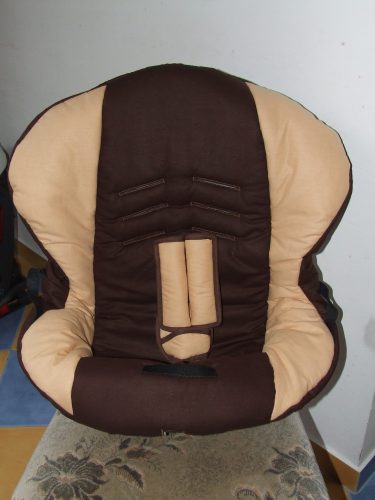 Römer King TS 9-18kg üléshuzat garnitúra barna - drapp betét