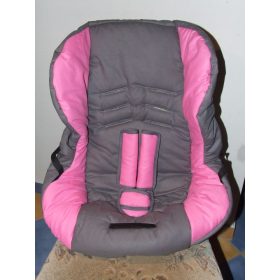   Römer King TS 9-18kg üléshuzat garnitúra szürke - pink betét