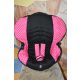 Römer Duo Isofix 9-18kg üléshuzat garnitúra  fekete - pink pöttyös 