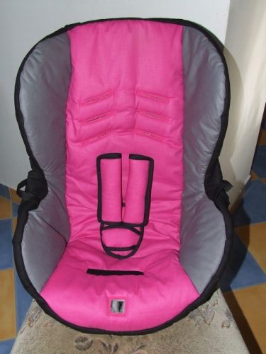 Römer Duo Isofix 9-18kg üléshuzat garnitúra pink - szürke - fekete 