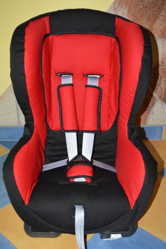 Römer Duo Plus isofix "elefántfüles" 9-18kg üléshuzat garnitúra fekete - piros 