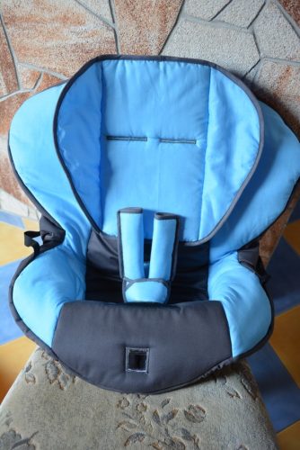 Römer Duo Plus isofix "elefántfüles" 9-18kg üléshuzat garnitúra szürke - világoskék