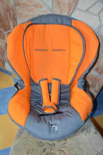 Römer Duo Plus isofix "elefántfüles" 9-18kg üléshuzat garnitúra szürke - narancs