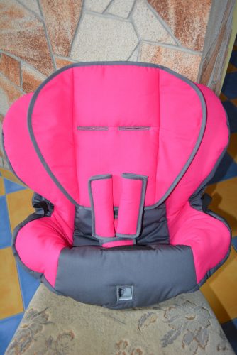 Römer Duo Plus isofix "elefántfüles" 9-18kg üléshuzat garnitúra szürke - pink