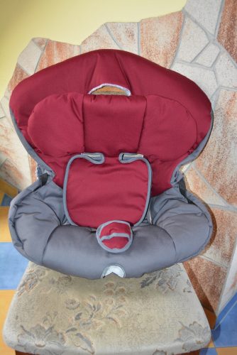 Römer King Plus/Safefix Plus 9-18kg üléshuzat garnitúra szürke - bordó