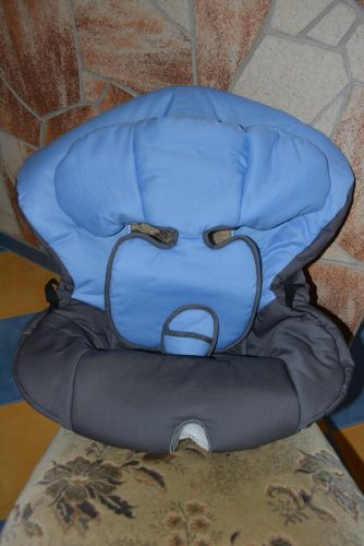 Römer King Plus/Safefix Plus 9-18kg üléshuzat garnitúra szürke - világoskék