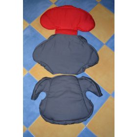   Römer Kid 15-36kg üléshuzat garnitúra szürke - piros fejrész