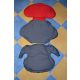 Römer Kid 15-36kg üléshuzat garnitúra szürke - piros fejrész