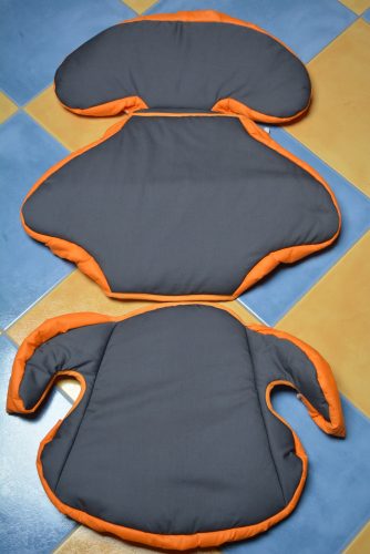 Römer Kid 15-36kg üléshuzat garnitúra szürke - narancssárga