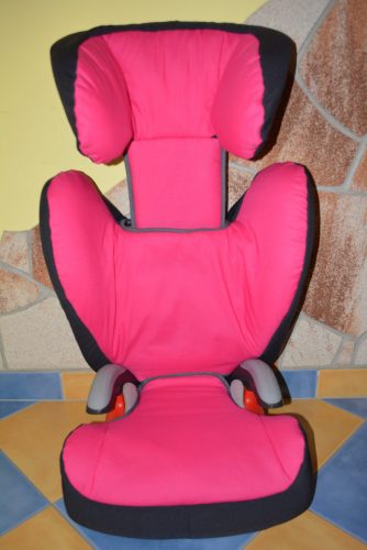 Römer Kid Plus "nagy háttámlás" 15-36kg üléshuzat garnitúra  pink - fekete