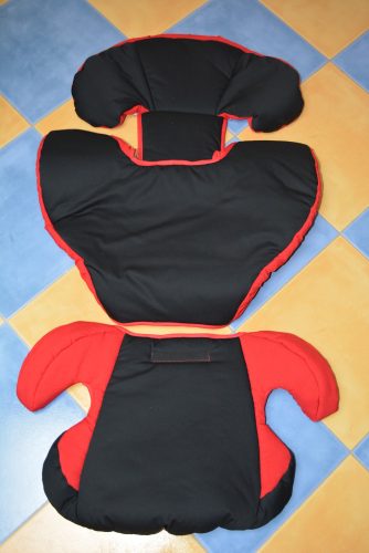 Römer Kidfix isofix 15-36kg üléshuzat garnitúra fekete - piros 