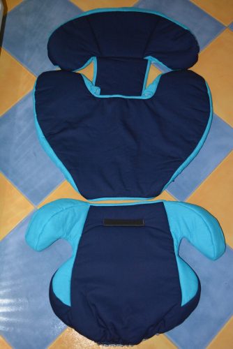 Römer Kidfix isofix 15-36kg üléshuzat garnitúra sötétkék - türkizkék