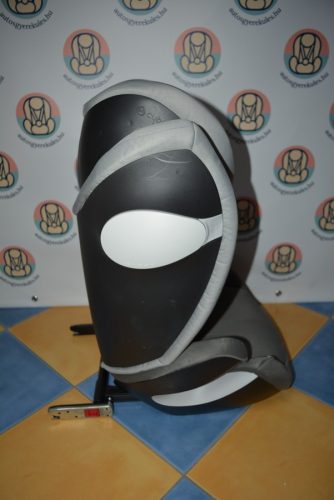 HIBÁTLAN Cybex Solution M-Fix isofix "Phantom Grey" 15-36kg gyerekülés