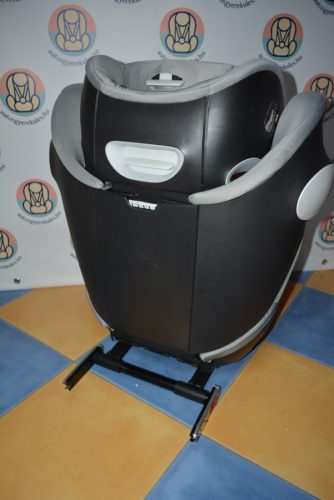 HIBÁTLAN Cybex Solution M-Fix isofix "Phantom Grey" 15-36kg gyerekülés