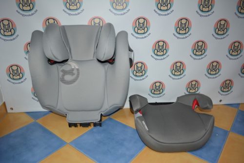HIBÁTLAN Cybex Solution M-Fix isofix "Phantom Grey" 15-36kg gyerekülés