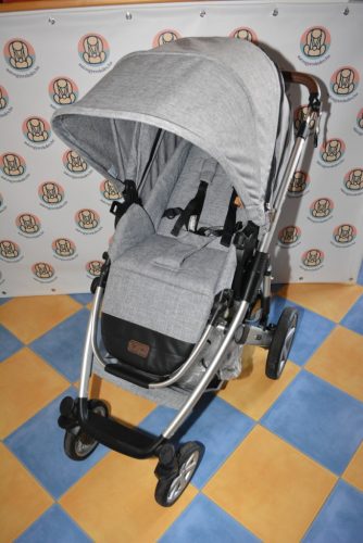 ABC Design Salsa 4  3in1 GYÖNYÖRŰ multifunkciós babakocsi (sport, mózes, babahordozó)