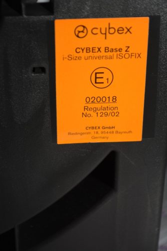 Cybex Base Z i-Size rögzítőtalp gyereküléshez/babahordozóhoz (360 fokban forgatható)