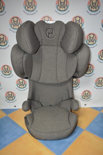Cybex Solution Z i-Fix Plus 100-150 cm Platinum "Soho Grey" HIBÁTLAN gyerekülés 4-12 év 