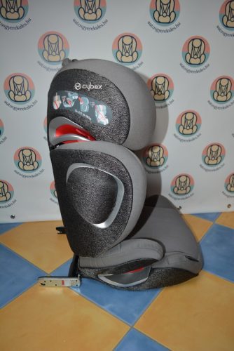 Cybex Solution Z i-Fix 100-150 cm Platinum "Manhattan Grey" HIBÁTLAN gyerekülés 4-12 év 