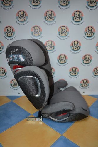 Cybex Solution Z i-Fix 100-150 cm Platinum "Manhattan Grey" HIBÁTLAN gyerekülés 4-12 év 