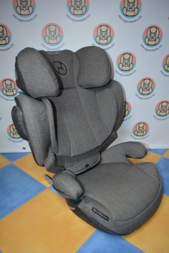 Cybex Solution Z i-Fix Plus 100-150 cm Platinum "Soho Grey" HIBÁTLAN gyerekülés 4-12 év 