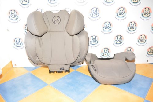 Cybex Solution Z i-Fix 100-150 cm Platinum "Soho Grey" HIBÁTLAN gyerekülés 4-12 év 