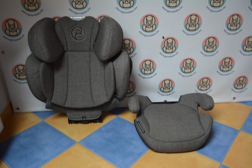 Cybex Solution Z i-Fix Plus 100-150 cm Platinum "Soho Grey" HIBÁTLAN gyerekülés 4-12 év 