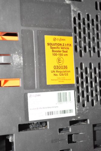 Cybex Solution Z i-Fix 100-150 cm Platinum "Soho Grey" HIBÁTLAN gyerekülés 4-12 év 