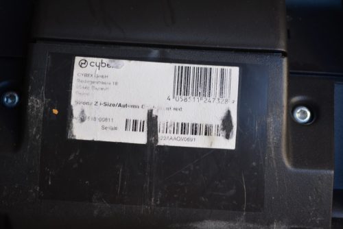 Cybex Sirona Z i-Size Plus 45–105cm Platinum HIBÁTLAN  reboard gyerekülés + Cybex Base Z i-Size isofix rögzítótalp