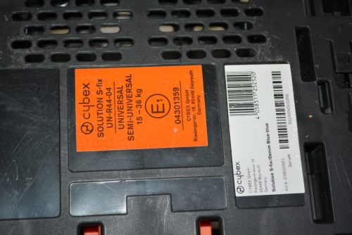 Cybex Solution S-Fix isofix "Denim Blue" 15-36kg HIBÁTLAN gyerekülés