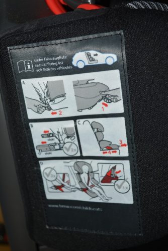 BMW junior Seat II-III 5-12 éves korig (15kg-36kg-ig) újszerű isofixes gyerekülés