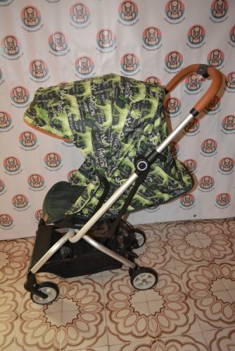 Cybex Eezy S Twist Gold gyönyörű, újszerű multifunkciós babakocsi