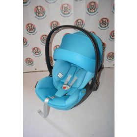   Cybex Cloud G i-Size Plus 45-87 cm Gold "Beach Blue" GYÖNYÖRŰ autós babahordozó