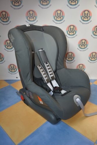 Britax Römer Duo Plus "Storm Grey" isofix 9-18kg GYÖNYÖRŰ  gyerekülés (isofix + bizt.öv rögzítés is!)