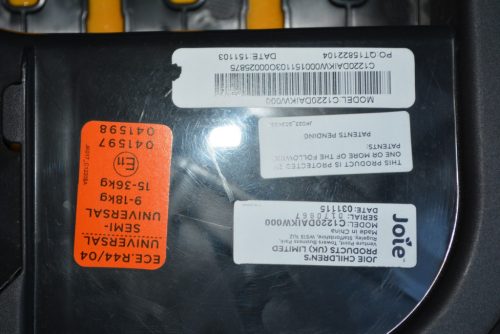 Joie Trillo Shield Ember GYÖNYÖRŰ gyerekülés 9-36 kg  (isofixes és NEM isofixes autóban is használható!)
