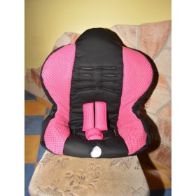   Pierre Cardin PS288 9-25kg  üléshuzat garnitúra fekete - pink pöttyös