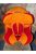 Concord Ultimax 0-18kg üléshuzat garnitúra narancs - piros betét